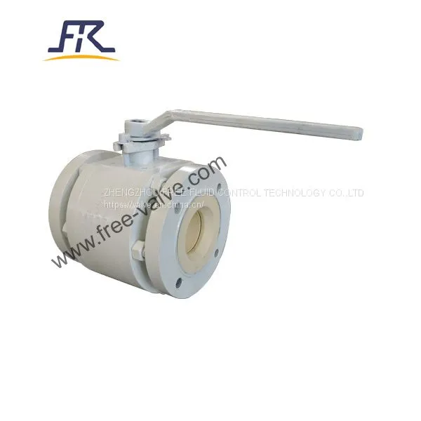 A105 Ceramic Lined Ball Valve photo-3