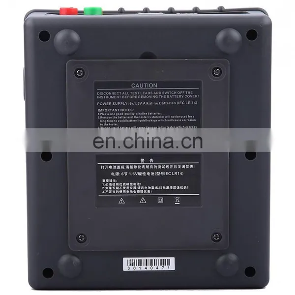 Digital Ground Resistance Tester AC Earth Resistance Tester photo-3