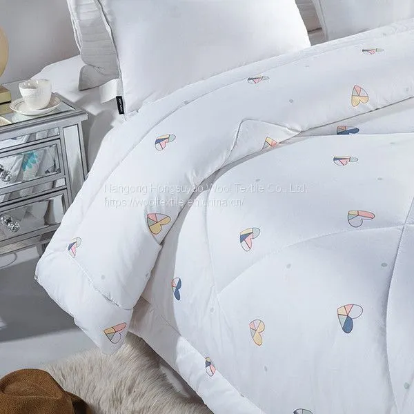 Winter High Quality Thickened Cashmere Quilt/ Australia Cashmere Quilt for Sale photo-3