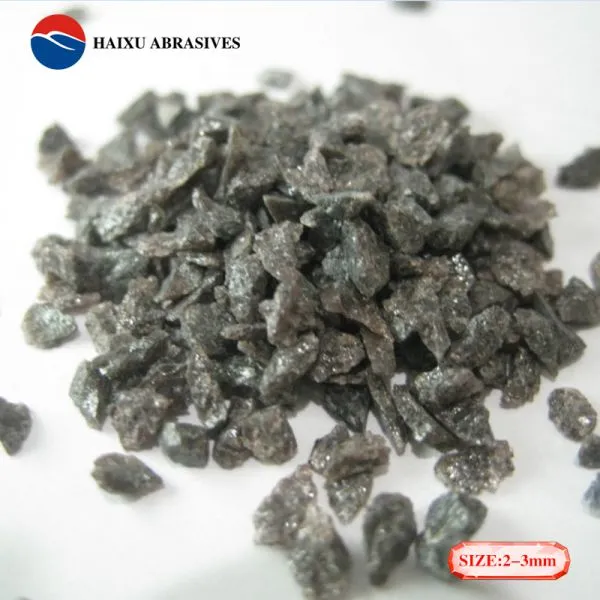 95% Al2O3 Purity Brown Corundum BFA Section Sand photo-3