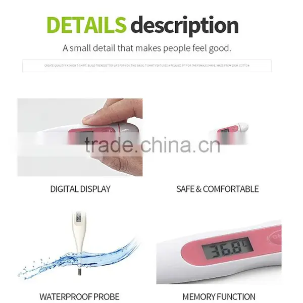 Best Pen Type Medical Clinical Human Oral Digital Thermometer With CE,FDA photo-6