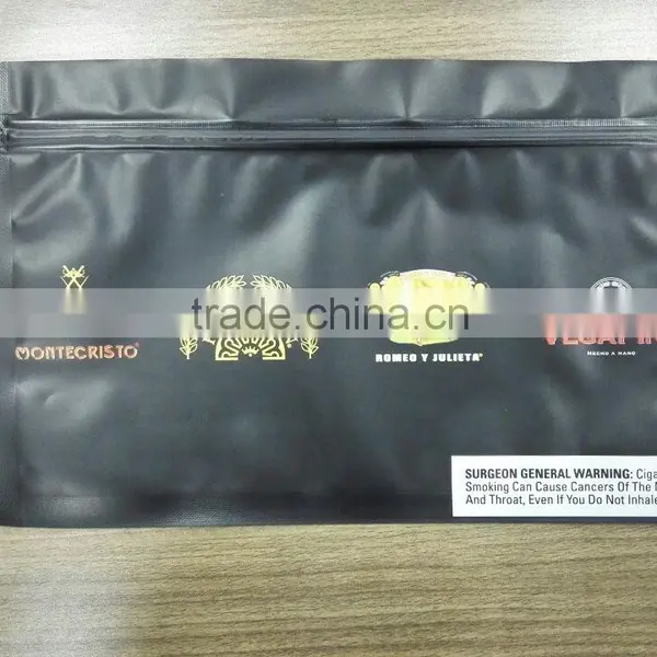 Aluminum Foil Ziplock Cigar Wraps Bags photo-2
