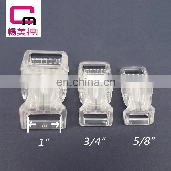 PC Buckle Transparent Design Simple and Practical Buckle With Insert Design ,add Logo photo-4