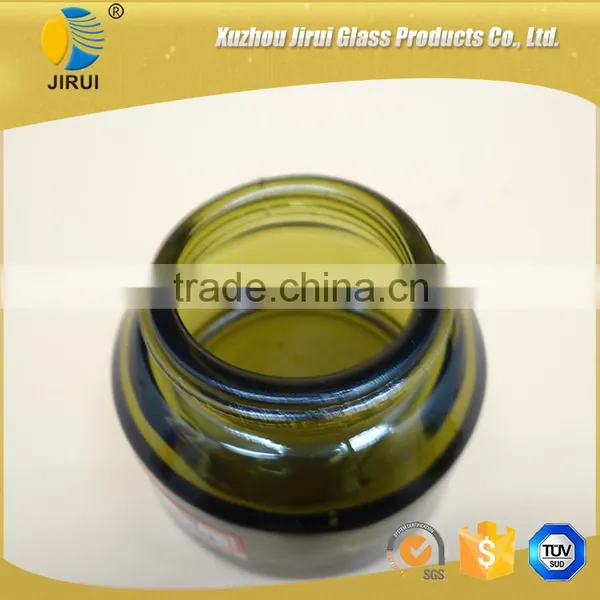 50ml Green Glass Cream Jar photo-6
