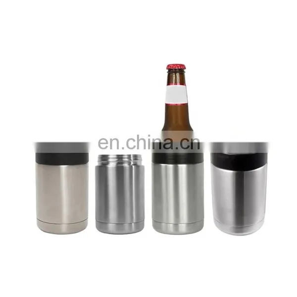 Custom Logo 12 OZ Double Wall Insulated Stainless Steel Can Cooler photo-4