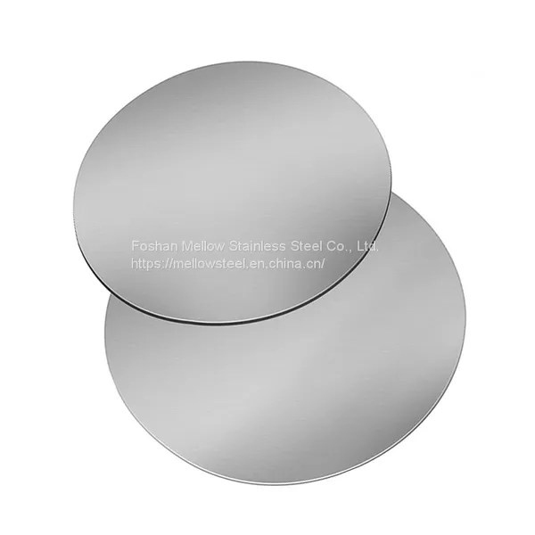 Mellow Cold Rolled 201/304 With 2B/BA Finish Stainless Steel Circle for Cookware photo-2
