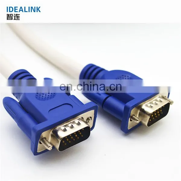 Oem Welcome 15m Vga 15pin Male to Male pc Monitor tv Projector Cable 34 Vga Cable photo-2