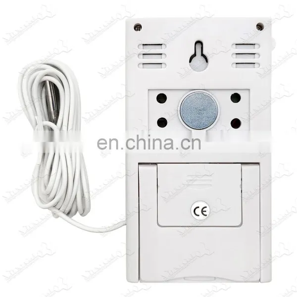 DT-1 Indoor Outdoor Big Screen 2 Channel Sensor Probe Digital Thermometer and Hygrometer photo-5