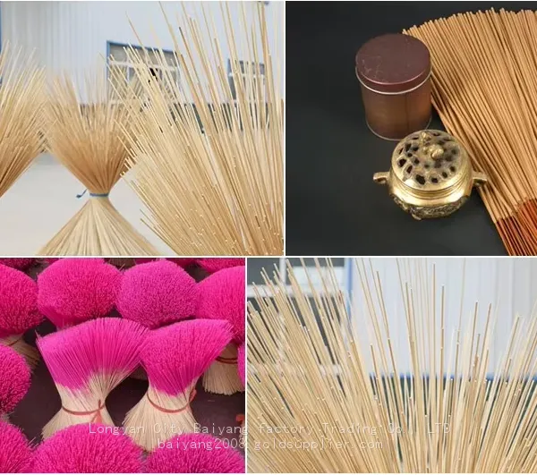 Wholesale Bamboo Stick Wholesale Incense 1.4mm Bamboo Stick Bamboo Incense Core Round Bamboo Stick Bamboo Stick With Gum Powder photo-3