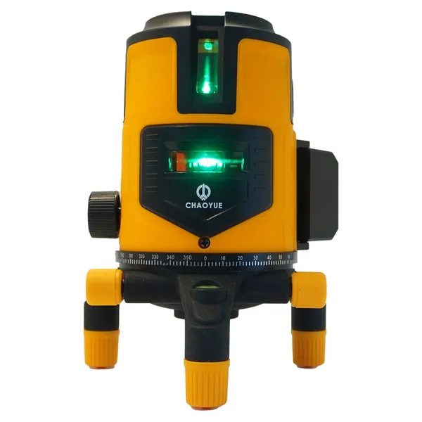 5 Line Green Beam Laser Level Rechargeable Self-Leveling Construction Tool With Adjustable Platform for Wall Ceiling Work photo-3