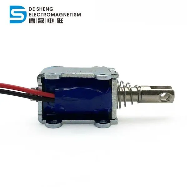 DS 0630 DC 24V 300Ma 10Mm 6N Force Open Frame Solenoid Electromagnet Push photo-3