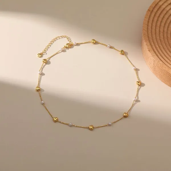 Hot Sale Amazon Styles 18k Gold Plated Good Price Bulk Sale Jewelry Accessories Necklace