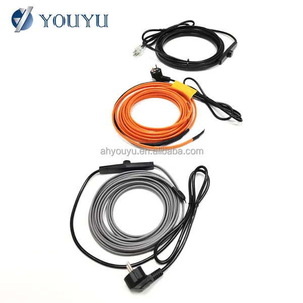 Self-Regulating Tinned Copper Heating Cable Pipe Gutter Tracing Cable for Snow Melting Underfloor Heating photo-5