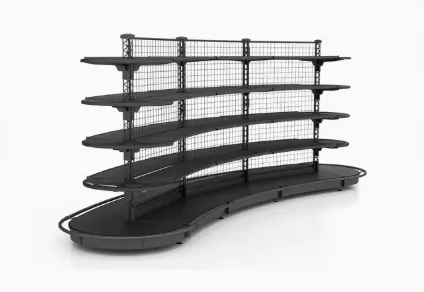 Factory Direct Sell Display Gondola Shelf Cold-Rolled Steel Rack Supermarket Shelf photo-4
