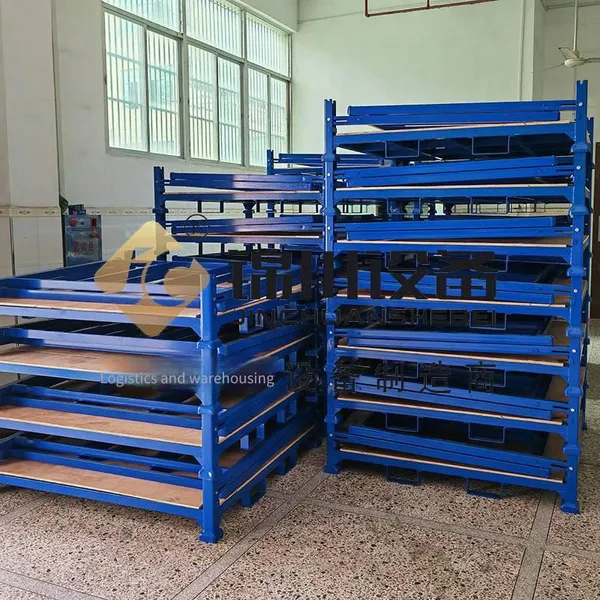 Jinchuan Non-standard Folding Wooden Board Stacking Rack With Layered Independent Isolation, Scratch and Collision Resistance, Durability and Corrosion Resistance, Suitable for Multiple Scenarios photo-4