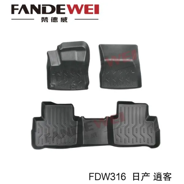 Use for NISSAN Qashqai 3D Auto Carpet Car Floor Mat Luxury Carpet Easy to Clean Anti-slip Makers Custom All Weather Zero Formaldehyde Waterproof photo-3