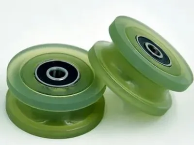 Polyurethane U-Groove Wheels, Custom U-Track Guide Rollers & Steel Core Pulleys