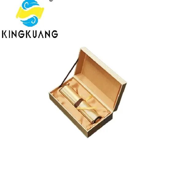 Xuan Paper Calligraphy Hand Scroll Yellow Gold Dust Ancient Eternal Blue Color Song Brocade Box Set for Writing < The Heart of Sutra > photo-2