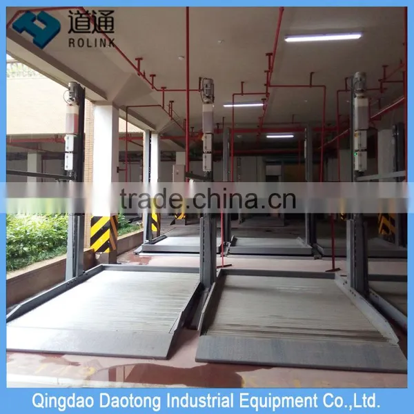 Good Quality Portable Two Post Hydraulic Car Parking System photo-2