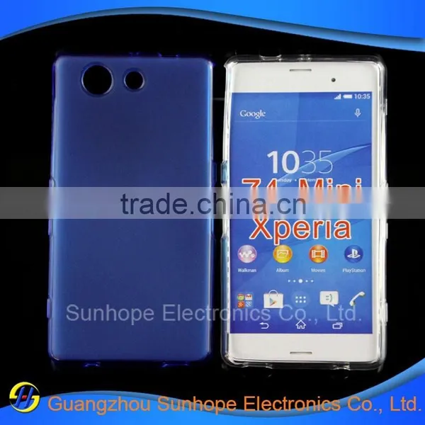 Matte Frosted Tpu Soft Gel Phone Set for Xperia Z4 MINI z4 Compact photo-4