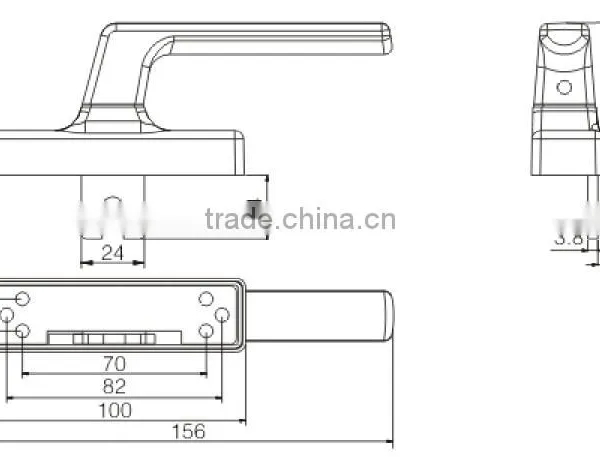 Window Handle JW9003A photo-2