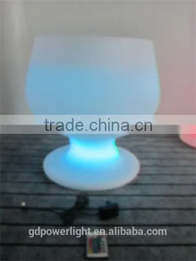 New PE Plastic Flowerpot With LED Light 4151D photo-2