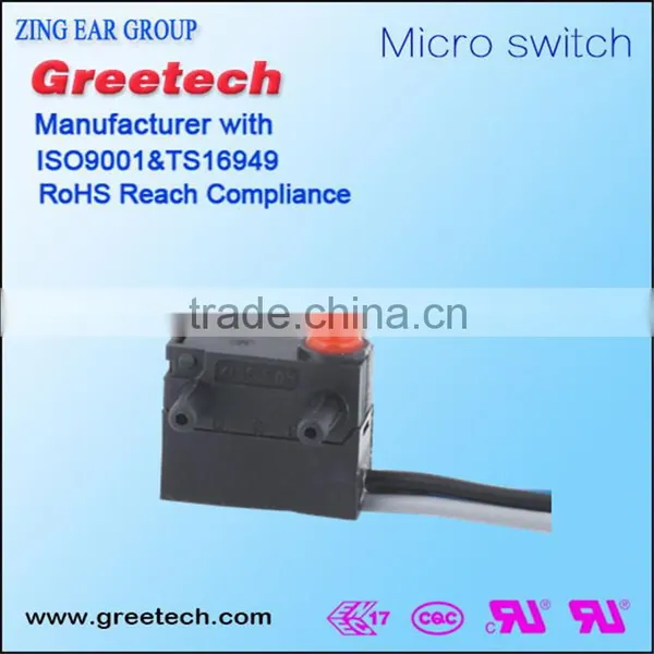 UL Cul ENEC 3A 125V/250V Sensitive Micro Switch IP67 photo-2