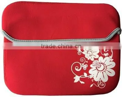 OEM red Tablet computer bag, small computer sleeve