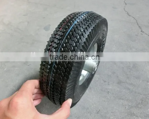 Garden Cart Rubber Wheel 4.10/3.50-4 Rubber Tire 3.50-4 photo-3
