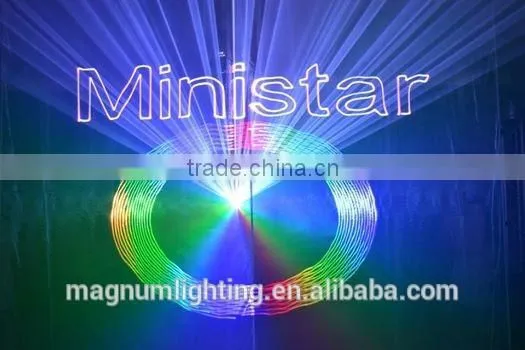 Pure Diode Ministar 4.0 4000mw RGB Full Color Twinkling dj Stage Laser Lighting