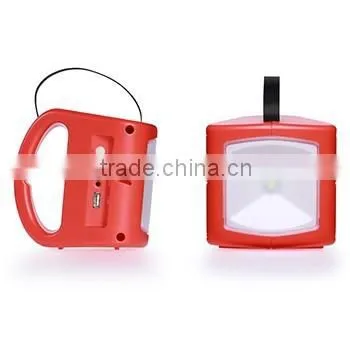 Solar LED Lantern With USB and Solar Panel for Camping Lamp photo-4