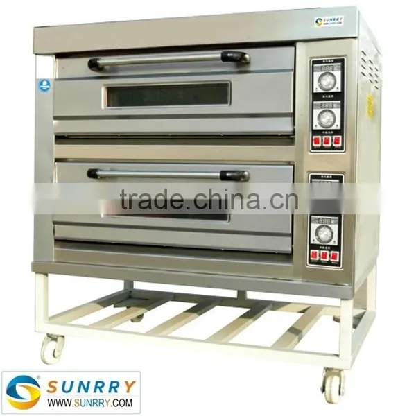 Hot Sale 2 Decks 6 Trays Electric Commercial Cake Baking Oven Used Bakery Oven photo-3