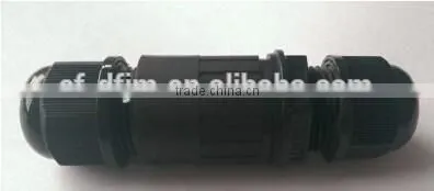 LED Lighting Outdorr Plastic Waterproof IP67 IP68 Cable Connector