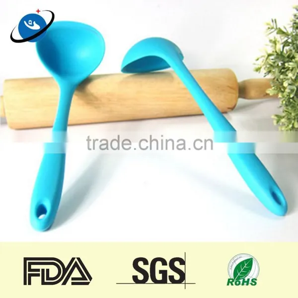 Colorful Soup Ladle Silicone Spoon photo-3
