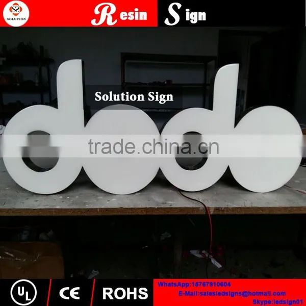 Custom Stainess Steel Buid up Outdoor Led Sign Lighting photo-4