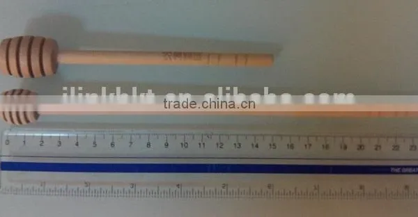 Long Wooden Honey Dipper