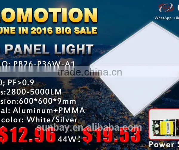 Alto Lumen De Buena Calidad Fabrica de Valencia Led Panel Light photo-3
