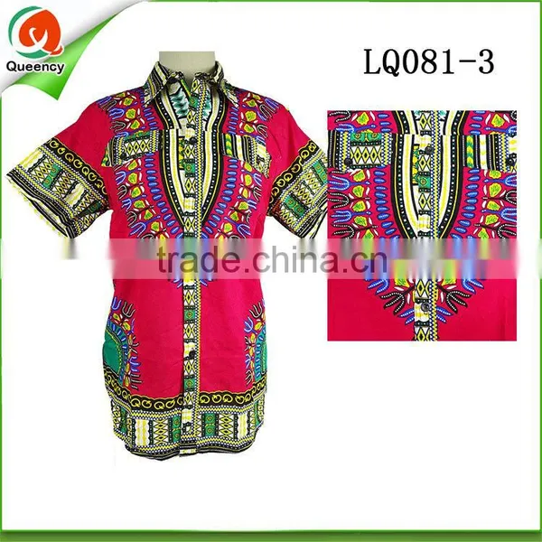 2016 Traditional GIRL African Fashion Design Print Dashiki t Shirt Dress African Women Dress photo-4