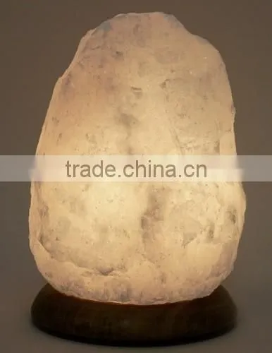 Natural White Snow Salt Lamp 10 kg