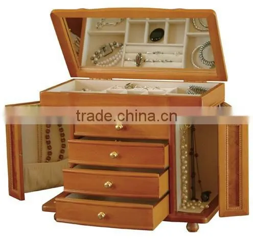 China Wholesale Wooden Organic Jewelry Boxes