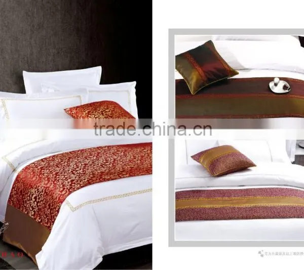 Decoration Hotel Bed Runner/Bed Cover/Bed Spread photo-3