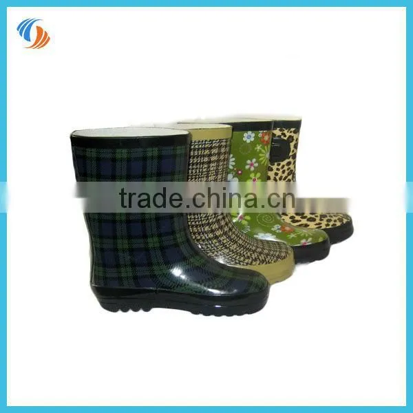 Children Rubber Rain Boots