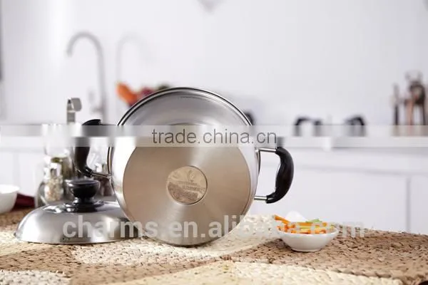LFGB Food Grade Cookware Stainless Steel Sauce Pot photo-5