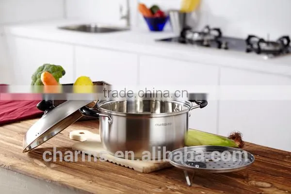LFGB Food Grade Cookware Stainless Steel Sauce Pot photo-6