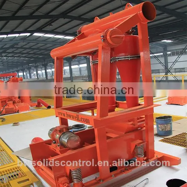 Soil Testing Equipment Used Drilling Desander Cleaner
