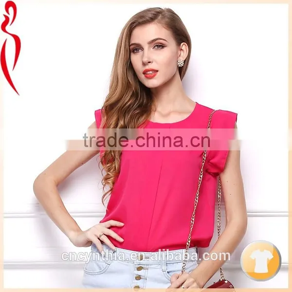 OEM/ODM Guangzhou Ladies Clothing Casual Top photo-2