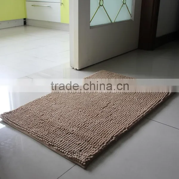 100%chenille Good Hygroscopic Bathroom Carpet photo-2
