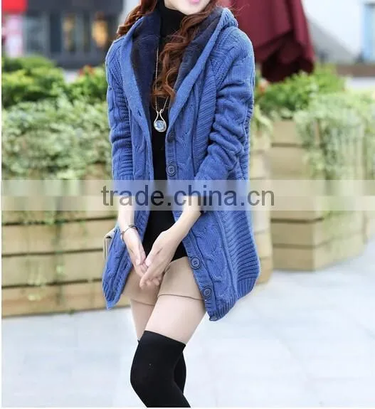 New Winter Hooded Fleece Women's Coat photo-2