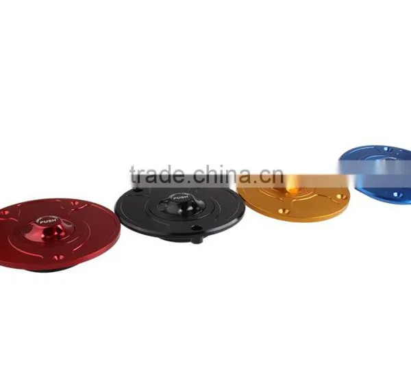 Soto Racing - Motorcycle New CNC Aluminum Fuel Gas CAPS Tank Cap Tanks Cover With Rapid Locking For Yamaha R6 R1 FZ-6 FZ-1 FZR10 photo-5
