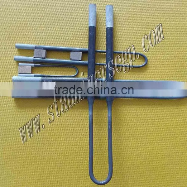 Hot Sale U Type High Temperature Molybdenum Disilicide Heating Elements for Lab Muffle Furnace